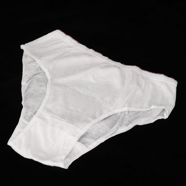Tebru Tebru Disposable Cotton Underwear, Women Underwear, 4PCS/Pack Pregnant Women Maternity