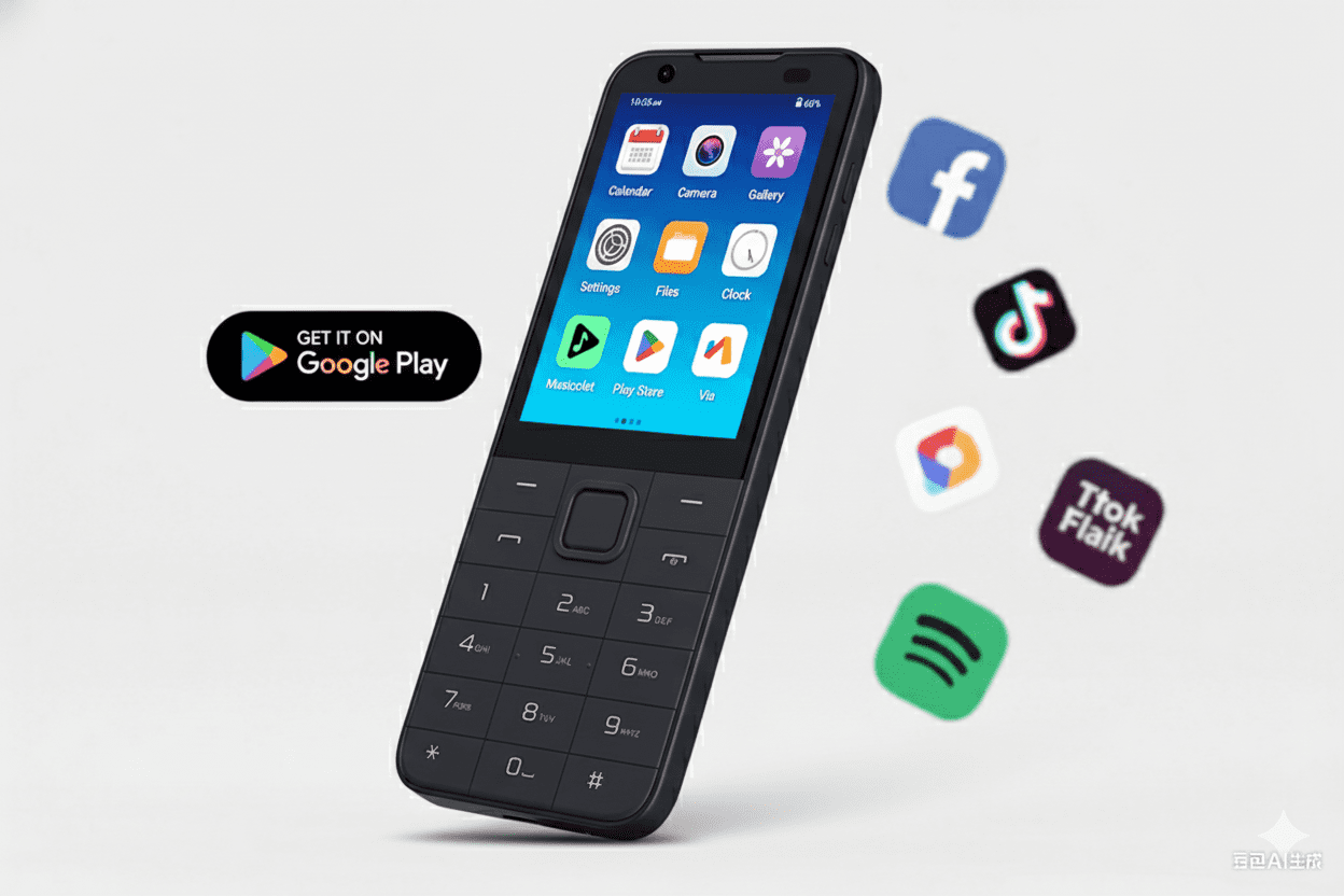 TIQ M5 Mini Android 13 Cell Phone Google Play Compatible, Android Auto