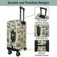 thumbnail image 2 of Luggage Cover Protector Travel Suitcase Covers Protective Skin for Carry On Baggage Fit 29-32 Inch Luggage, 2 of 6