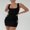 Black, variant on Diconna Women Sleeveless Tank Dress Summer Flower-shaped Cutout Party Mini Dress for Cocktail Beach Club Streetwear