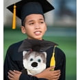 thumbnail image 4 of DolliBu Floppy Husky Graduation Plush Toy - Super Soft Dog Graduation Stuffed Animal Dress Up with Gown & Cap with Tassel Outfit - Cute Congratulatory Graduation Gift - 7.5 Inch, 4 of 6