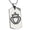 Silver, variant on Stainless Steel Crown of Hearts Engraved Dog Tag Pendant Necklace