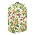 thumbnail image 4 of FKELYI Blender Dust Cover Anti Fingerprint Blender Dustproof Cover with Handle Food Processors Protective Covers for Kitchen Appliance, Hummingbird Yellow Flower Print, 4 of 6