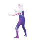 thumbnail image 4 of Disfraz de Spiderman para adultos y niños, disfraz de Gwen Stacy Spider, mono de superhéroe, mono para mujeres y niñas, ropa de Halloween y Navidad, regalo, 4 of 5
