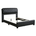 thumbnail image 5 of Glory Furniture Marilla Faux Leather Upholstered Queen Bed in Black, 5 of 8