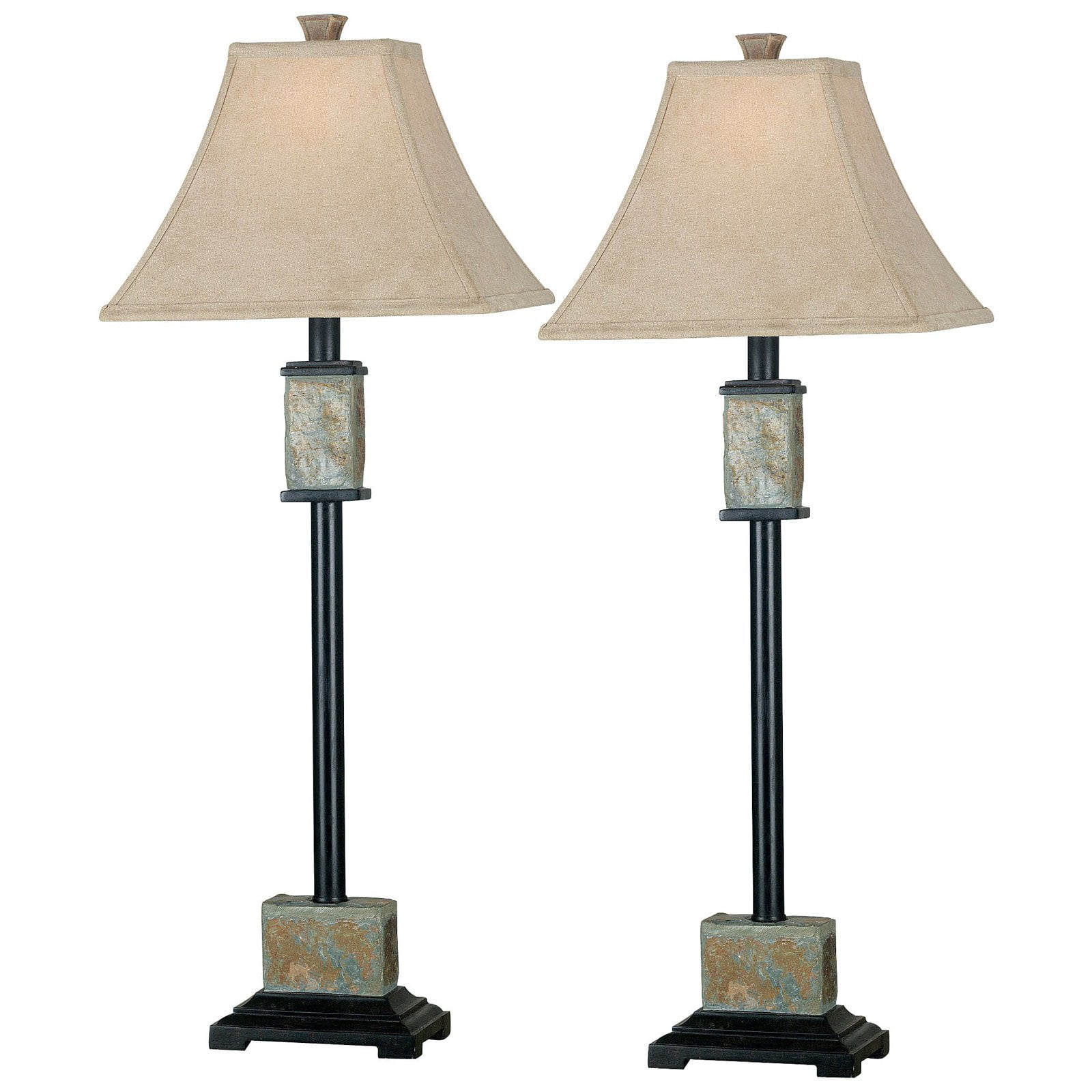 Kenroy Home 31201 Bennington 2 Pack Buffet Lamp Set Com