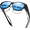 1 pack Black Blue, variant on 1 pack Fit Over Glasses Polarized Sunglasses for Women & Men, Stylish Cat Eye Design Sun Glasses 100% UV Protection