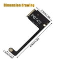 thumbnail image 4 of For Rog Ally Handheld Conversion 2230 to 2280 SSD Hard Drive Expansion Board NVME M-Key M.2 PCIE 4.0 Adapter, 4 of 8