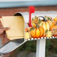 thumbnail image 2 of Happy Fall Y''all Pumpkin Maple Leaf Magnetic Mailbox Cover Standard Size 18" x 21" - Thanksgiving Harvest Autumn Letter Box Covers Decor for Outdoor Home Garden, 2 of 6