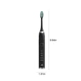 thumbnail image 3 of onlyliua Ofertas Especiales Cepillo de Dientes con Temporizador Inteligente, 5 Modos, 2 Cabezales de Cepillo, Cepillo de Dientes Recargable En Poder Blanqueador para Adultos y Niños, 3 of 6