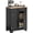 Black, variant on PRZL Sideboard Buffet Cabinet with Solid Wood Countertop, Modern Kitchen Storage Cabinet, Coffee Bar Cabinet with 2 Drawers, Doors and Adjustable Shelf, Black