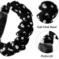 thumbnail image 3 of Scrunchies Compatible con Fitbit Inspire 2 Bands/Inspire HR Band/Inspire, Muñequeras de Tela Elástica Suave para Mujer Reemplazo de Pulseras de Tela Impresas para Fitbit Inspire Ormromra LRWJ340-14, 3 of 6