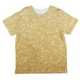 thumbnail image 1 of Faux Gold Glitter All Over Toddler T Shirt, 1 of 2