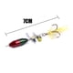 thumbnail image 5 of Cebo giratorio para peces, 10g/7cm, señuelo Wobblers simulado, cebo para lubina, trucha, perca, 5 of 5