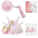 thumbnail image 5 of Conjunto para mascotas, conejo, hurones, , chaleco, disfraz, ropa , verano, , boda, d Colco  Arnés para vestido de conejo, 5 of 7