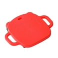 thumbnail image 2 of Tablero deportivo con asas, tabla para sentarse, entrenamiento de habilidades motoras con ruedas, equipo de entrenamiento sensorial para gimnasio de rojo, 2 of 8
