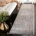 thumbnail image 4 of Safavieh Winston Kostadin Floral Bordered Polyester Runner Rug, Navy/Cream, 2.2' x 8', 4 of 5