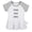 Gray Raglan Dresses, variant on iDzn Crawl Walk Dance Funny Dresses For Baby, Newborn Babies Skirts, Infant Princess Dress, 0-24M Kids Graphic Clothes (White Sleeveless Dresses, 0-6 Months)