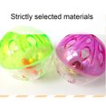 thumbnail image 3 of Cat Ball Toy Plastic Hollow Funny Colorful Cat Jingle Ball Pet Playing Ball Toy, 3 of 10