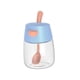 thumbnail image 1 of Dispensador de especias, tanque de sal para el hogar, encimera, contenedor de pimienta a prueba de fugas, coctelera de sales, botella de condimento de Azul, 1 of 9