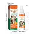 thumbnail image 3 of 3 Pcs Cat Deterrent Spray, Natural Cat Repellent Spray, Anti-Scratch Deterrent for Furniture, Sofas, Rugs, Curtains, Plants, Indoor & Outdoor Repellent Cats Kittens, Non-Toxic, Alcohol-Free, 3 of 9