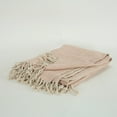thumbnail image 5 of Rizzy Home  Boho Geometric Throw Blanket Blush/Natural, 5 of 5