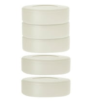 UPKOCH 5Pcs Light Up Hockey Puck White PVC for Nighttime Training