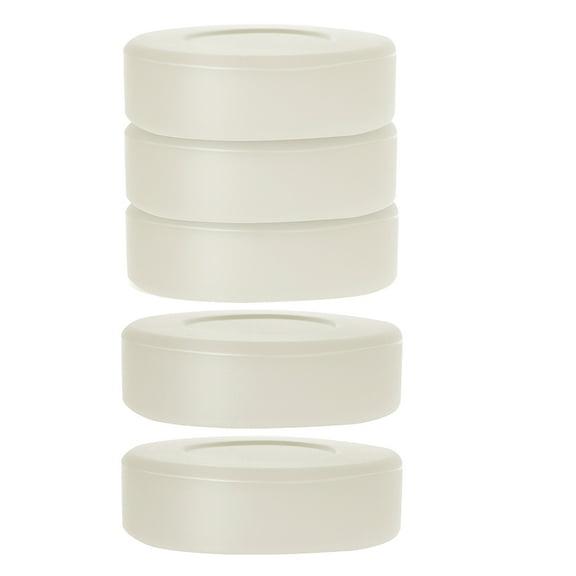 UPKOCH 5Pcs Light Up Hockey Puck White PVC for Nighttime Training