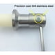 thumbnail image 3 of Dispensador de jabón para fregadero o dispensador de loción para fregadero de cocina, níquel cepillado, barra dispensadora de jabón para fregadero, 3 of 5