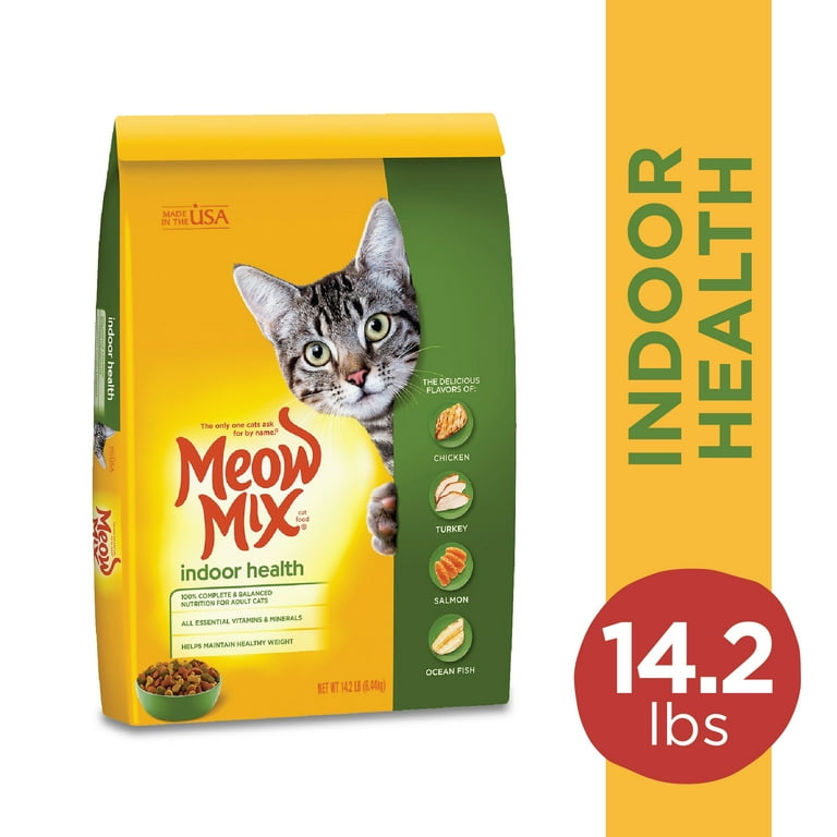 Walmart cat top food meow mix