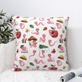 thumbnail image 4 of Yiaed Cute Animal Print Pillow Covers Super Soft Decorative Square Throw Pillow Covers Case Cushion Covers for Sofa Couch Bedroom Car Decor（No pillow core）-16"x16", 4 of 7