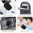 thumbnail image 7 of MINKUROW Electronic Organizer,Travel Cable Organizer Bag Pouch Electronic Accessories Carry Case Portable Waterproof Double Layers Storage Bag for Cable,Cord,Charger,Phone,Earphone,Large Size,Black, 7 of 7