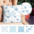 thumbnail image 1 of Teissuly Christmas Pillowcase Faceless Doll Dwarf Gnome Goblin Lattice Christmas Tree Snowflake Linen Printed Sofa Pillowcase Teissuly WER202311017084, 1 of 6