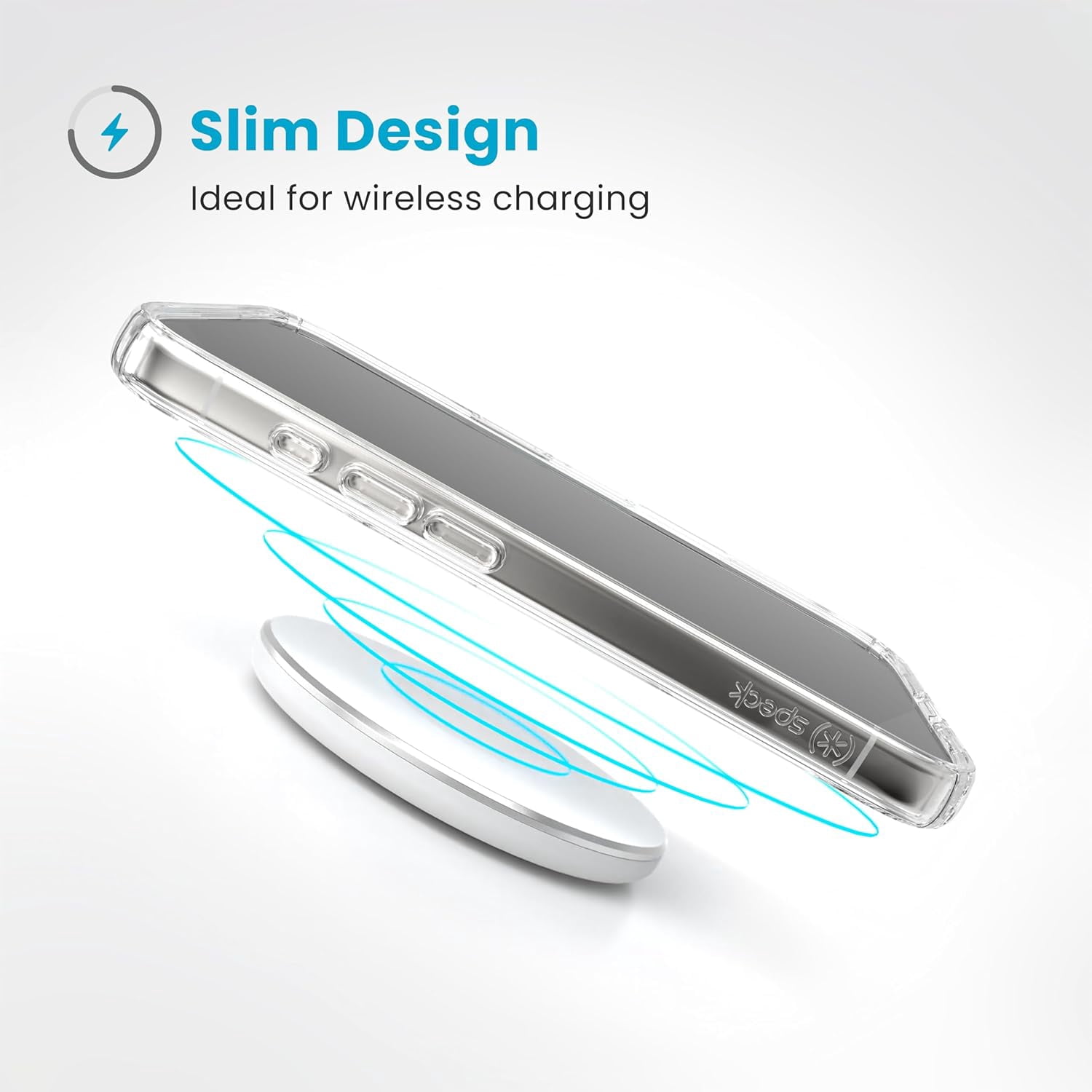 Speck Clear iPhone 16 Pro Case - Slim Phone Case iPhone 16 Pro - iPhone 16 Pro Phone Case - Presidio Perfect Clear
