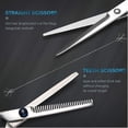 thumbnail image 3 of Kit de tijeras para cortar cabello, juego de tijeras de peluquero profesional de 11 piezas para cortes de pelo, 3 of 5