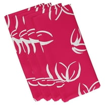 Simply Daisy 19" x 19" Eva Floral Print Napkin (Set of 4)
