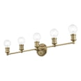thumbnail image 5 of Livex Lighting - Lansdale - 5 Light ADA Large Bath Vanity In Transitional, 5 of 11