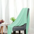 thumbnail image 3 of PiccoCasa Cotton Knitted Throw Blanket for Bed or Sofa, Light Green, 3 of 8
