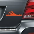 thumbnail image 2 of Magnets in Motion Swimmer Car Magnet Orange, 2 of 4