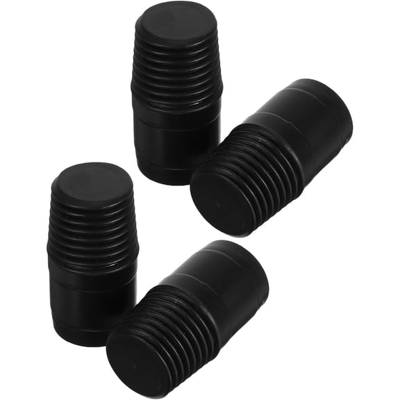 4pcs Threaded Extension Pole Adapter for Broom Handle Replacement