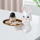 thumbnail image 4 of Bandeja de almacenamiento de escritorio de resina, estatua, escultura de Animal, decoración de mesa, almacenamiento multifunción para decora , co sentado Macarena Bandeja de almacenamiento de estatuas, 4 of 8