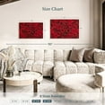 thumbnail image 4 of Elephant Stock Summer Red Roses Wall Art - Horizontal Canvas Wall Art - Living Room Wall Decor - Floral And Botanical Canvas - Red And Decor - 36" x 24", 4 of 8