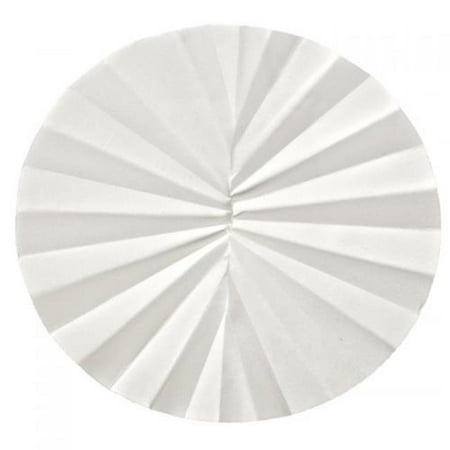 GE Healthcare 10311645 150 mm dia. Cellulose Filter Circle Papers, Folded Prepleated Grade 595 1by2 - 100 per Pack