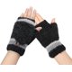 thumbnail image 2 of Guantes sin dedos NQ de invierno convertibles acrílicos cálidos con pantalla táctil, 2 of 5
