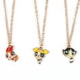 thumbnail image 2 of Collar Powerpuff para niñas, accesorios de joyería de figura de Anime Kawaii, colgante de aleación de dibujos animados, regalos para niños, 2 of 5
