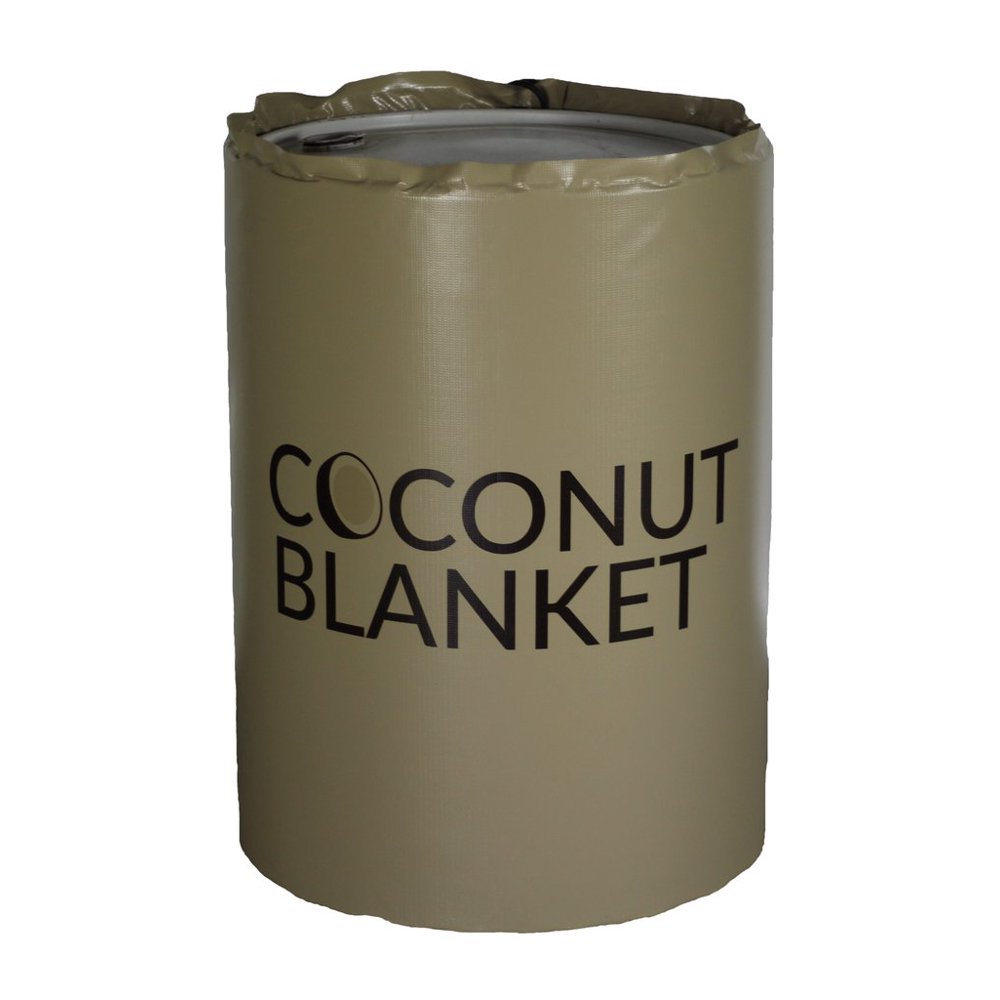 Coconut Oil Warming Blanket, 55 Gallons