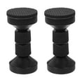 thumbnail image 2 of TABLETREANDS Bed Stoppers For Wall Black For Restaurant 2Pcs, 2 of 6