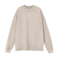 thumbnail image 5 of IWRICH Women's Sweatshirts Casual Cored Pullover Tops Oversized Long Sleeve Crewneck Shirts Beige XL, 5 of 5
