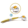 thumbnail image 2 of ZGTS Derma Roller Skin Care Cosmetic Microdermabrasion Instrument Titanium Micro Needle 0.25mm, 2 of 5
