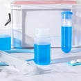 thumbnail image 4 of 12 Pcs Pill Bottle Sample-Bottles Wide Mouth Reagent Bottle Plastic with Screw Caps Sample Containers 2 Oz 60 Ml, 4 of 6